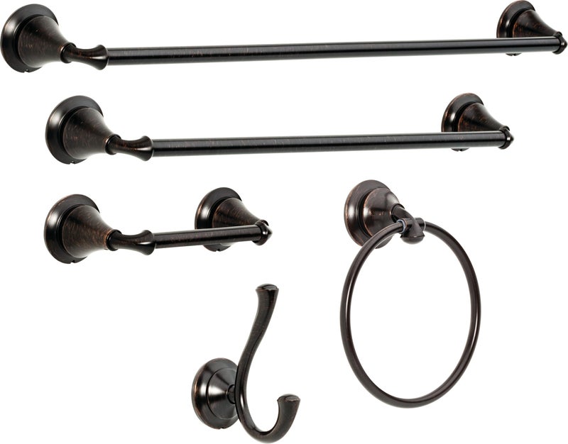 Delta Faucet 79446-RB Linden Towel Ring, Venetian Bronze - Image 4